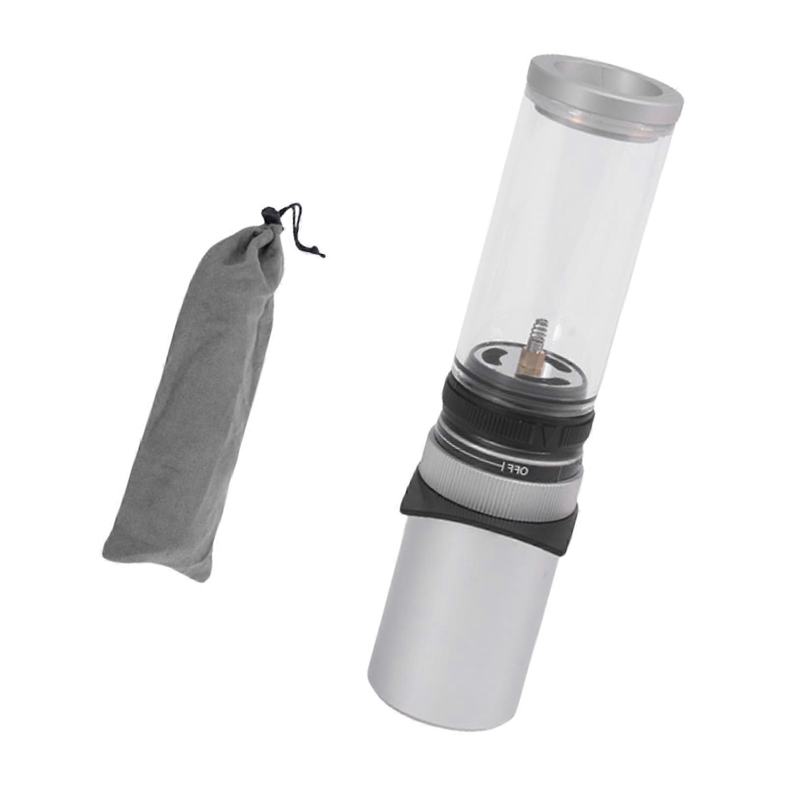 Windproof Camping Light Lightweight Tent Lamp Silver Portable Practical Lamp for Tents