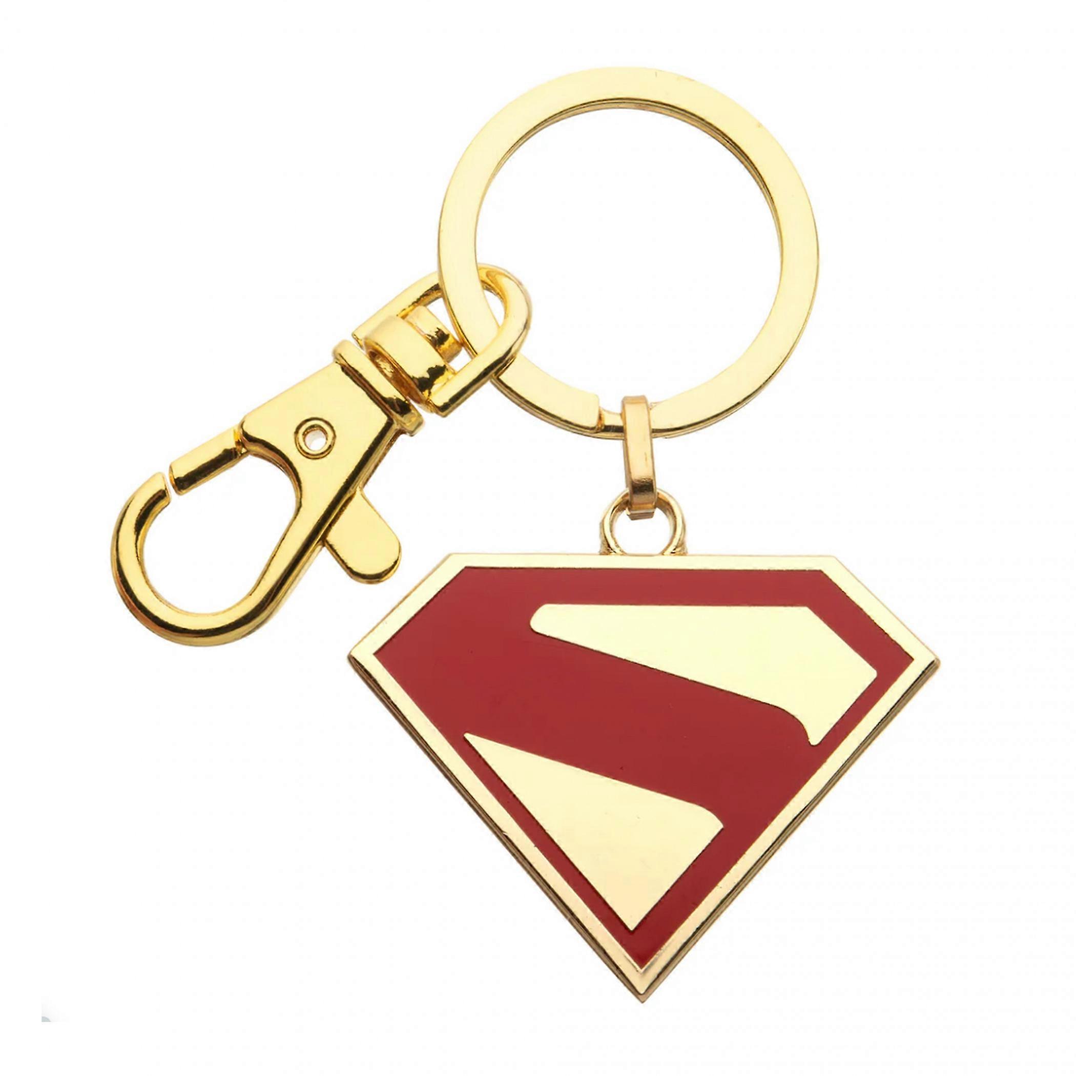 Superman James Gunn Logo Keychain