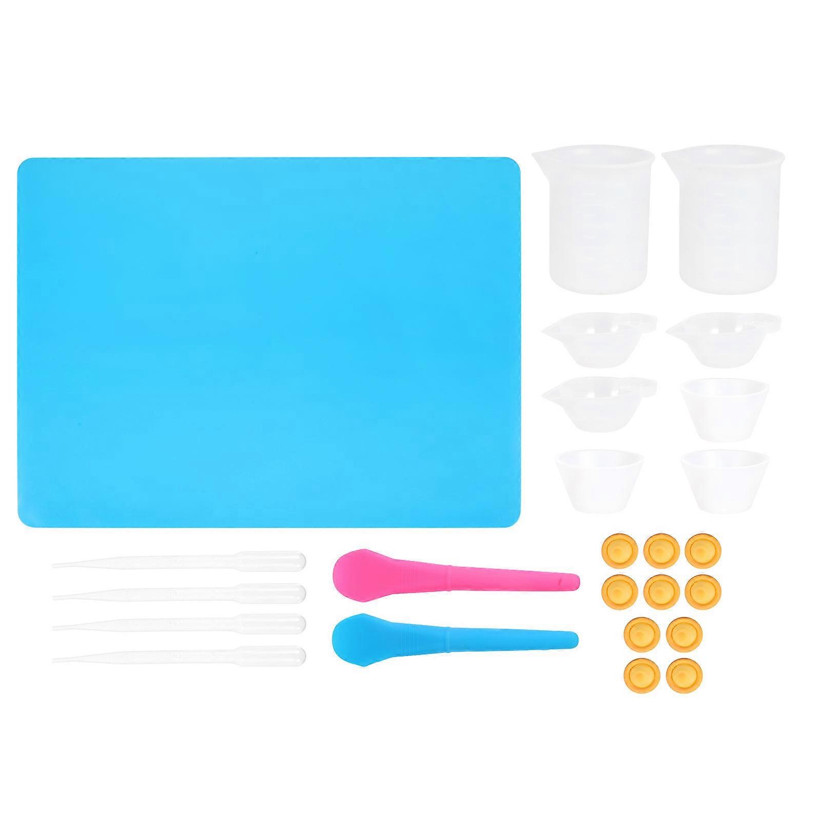 DIY Silicone Glue Dispensing Cup Ideal for Measuring and Mixing for Various DIY Crafts with a Unique Pointed Mouth Design 1 Set