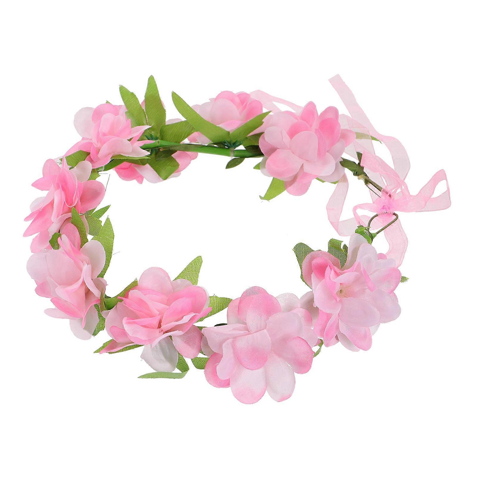Here's a refined and engaging product description based on the title you provided:
**1pc Elegant Seaside Wreath Headband for Teens – Lifelike