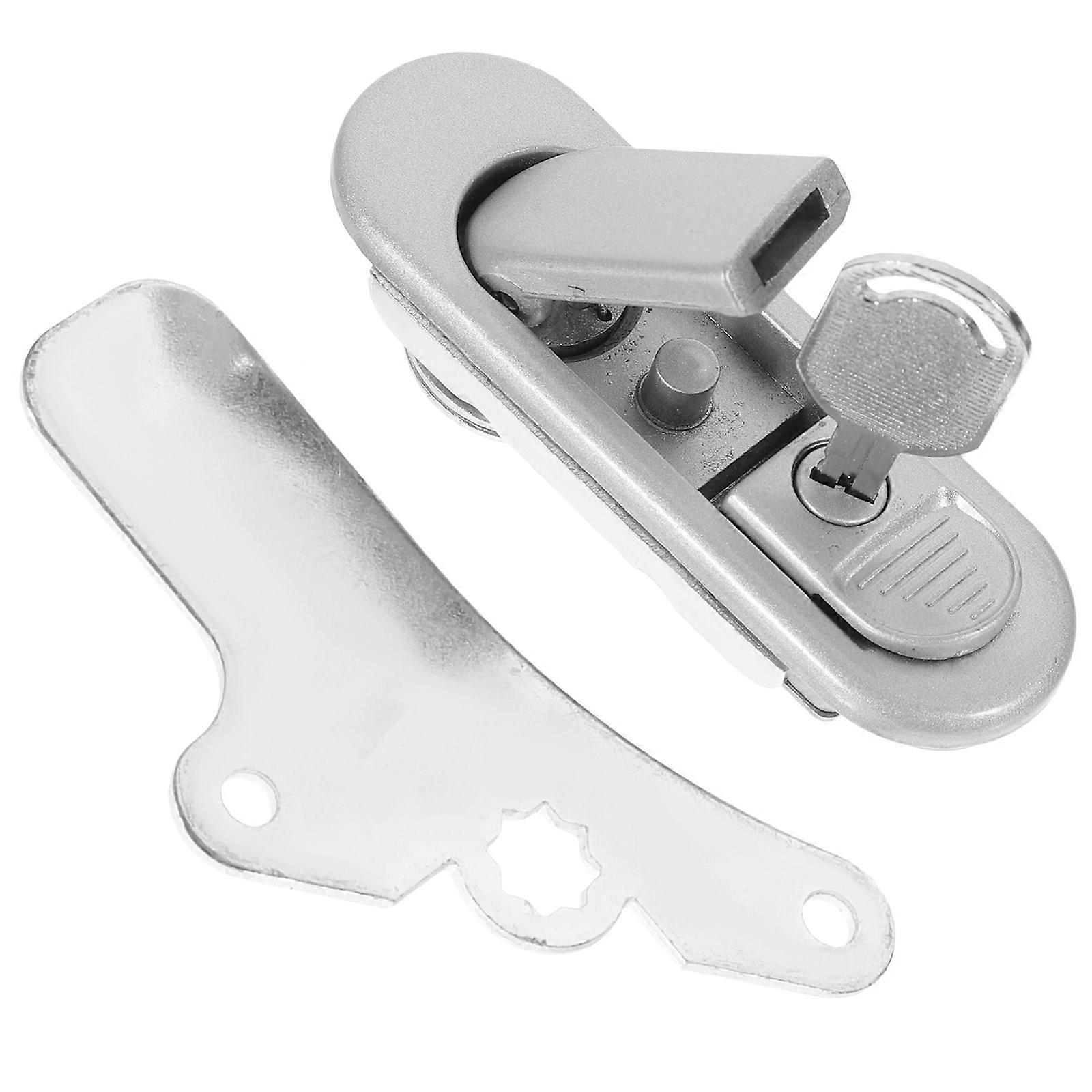 Electric Cabinet Door Lock Flat Industrial Lock for Electrical Cabinets Compact Durable Keyed Security