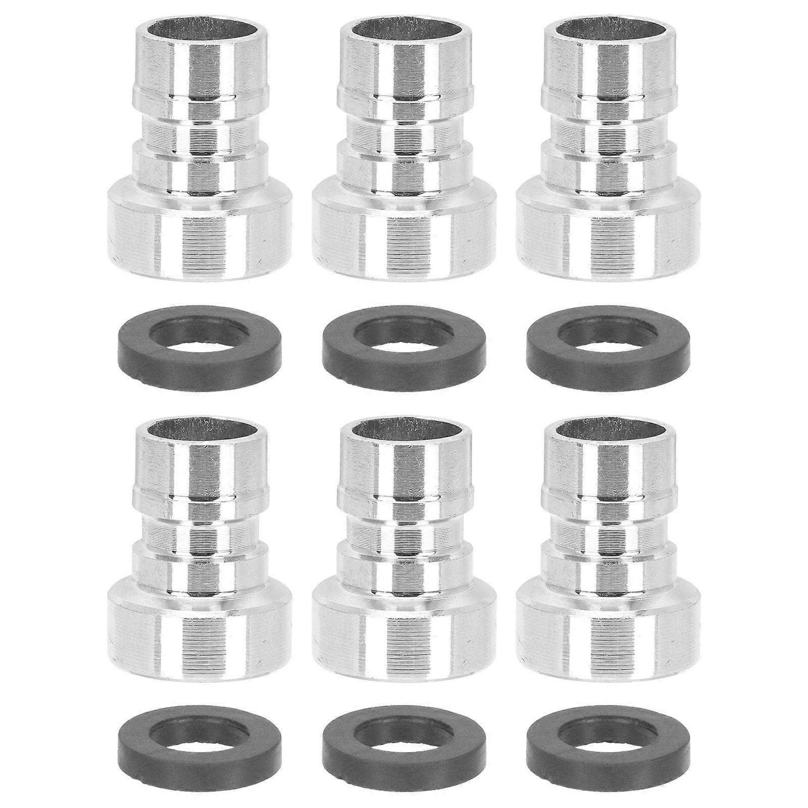 Faucet Adapter for of Durable Stainless Steel Silver Color Practical and Easy to Install