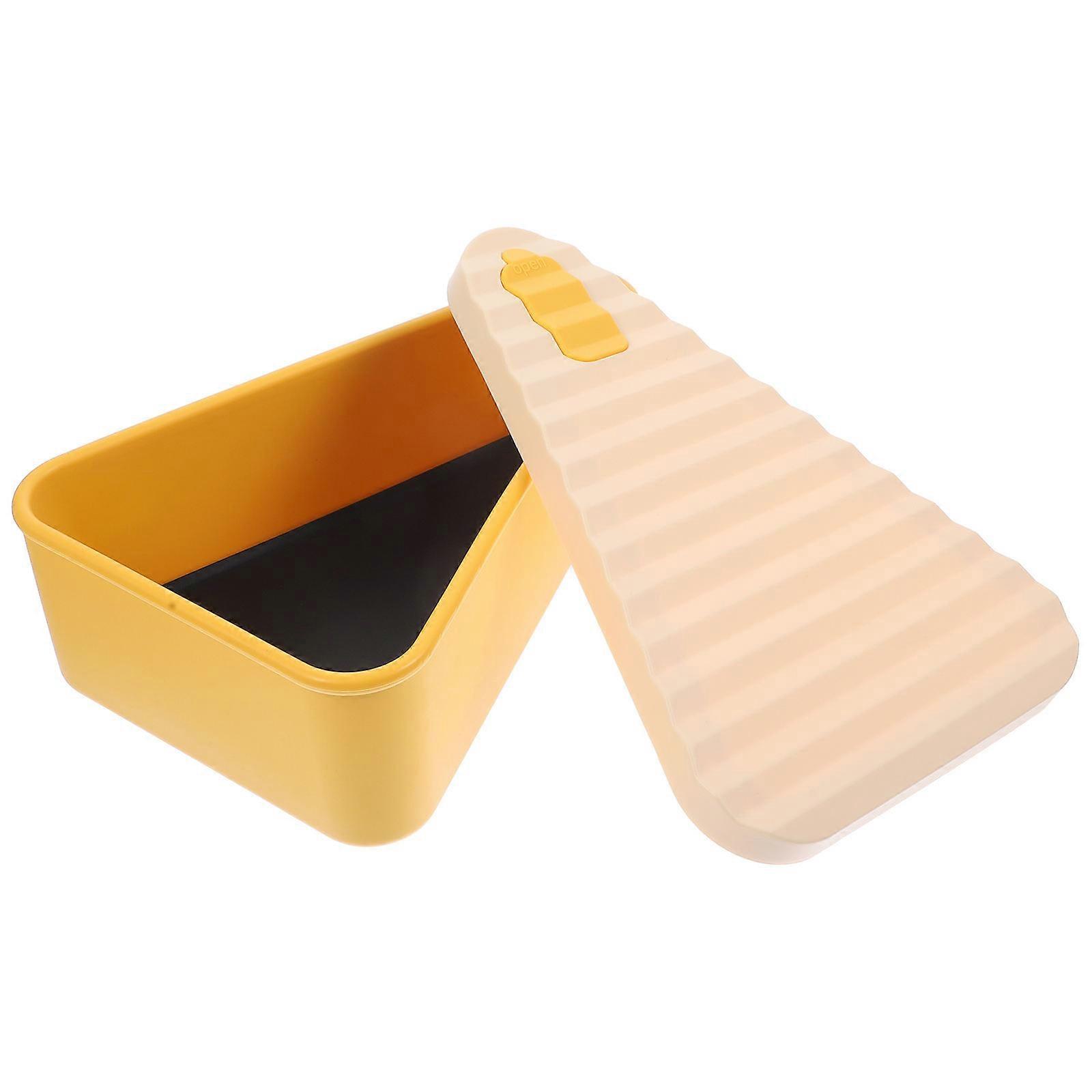 Rectangular Food Storage Box For Cafes And Businesses 20.5X14.5X7CM Silicone Airtight Freshness Preservation 1Pcs