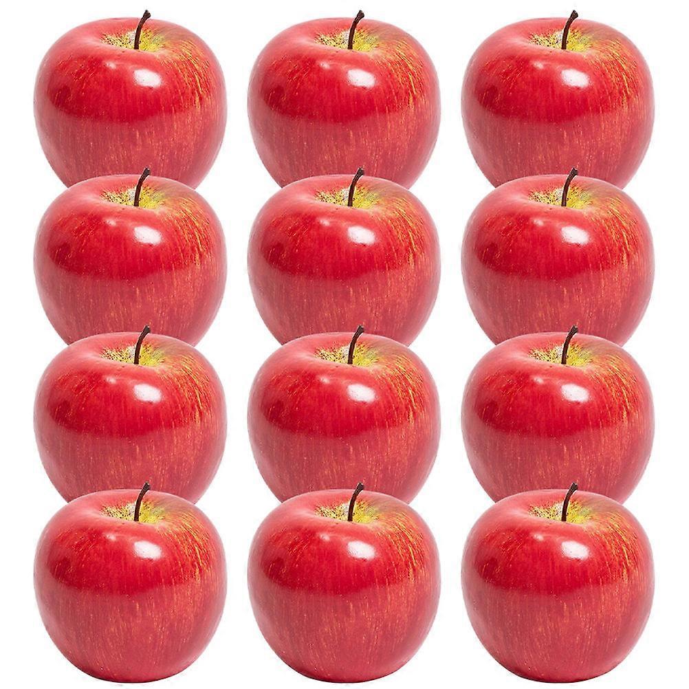 Round Simulation Models 12Pcs Safe Non-toxic Material Decoration Suitable For Thanksgiving Day And Teacher's Day