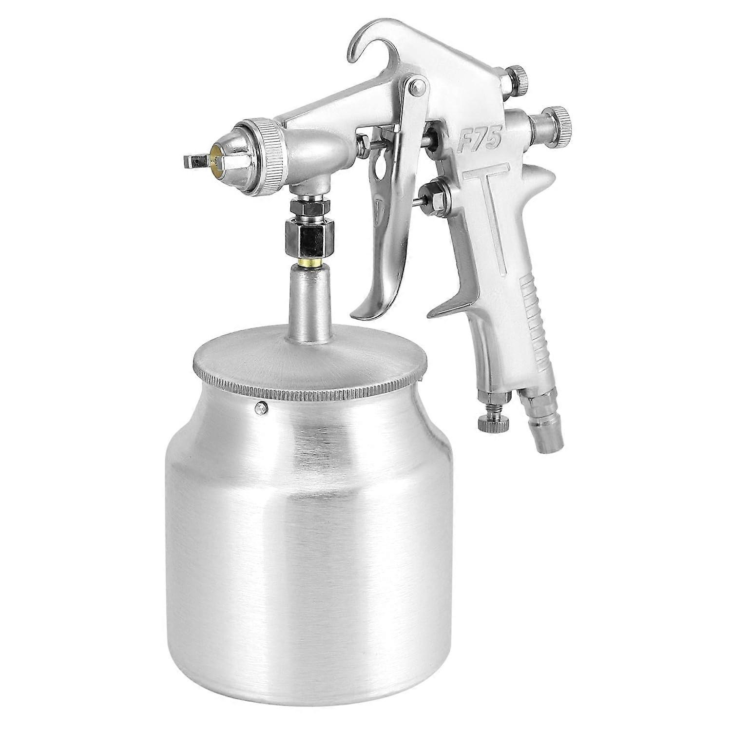 Paint Spray Gun, Paint Spray Gun with Flow Cup, 600 ml Volume, 1.5 mm Spray Nozzle Diameter, for Paint Work