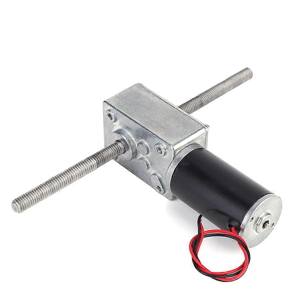 Snail gear motor M8 doubleshaft reduction motor Quiet operation for home use (reduction ratio 50)