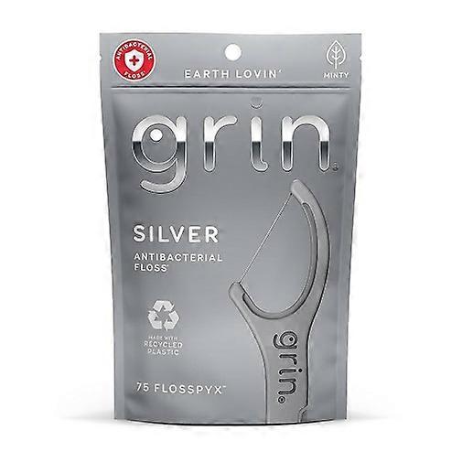 Grin Flosspyx Silver Antibacterial Floss