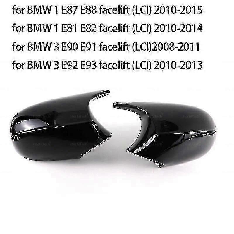 M Style Rear View Side Case Trim for BMW 3 & 1 Series (E90, E91, E92, E93, E81, E87, E82, E88) - 1 Pair
