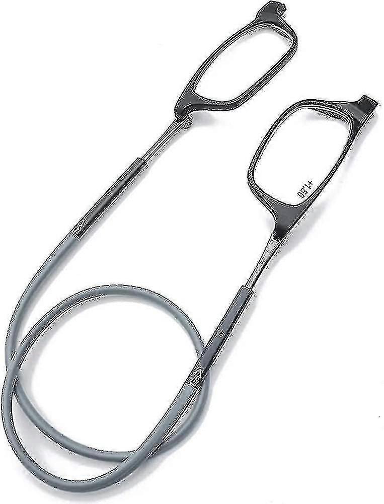 Manyetik Asılı Boyun Gözlükleri Taşınabilir Katlanabilir Tr90 Erkekler Kadınlar için Okuma Gözlüğü