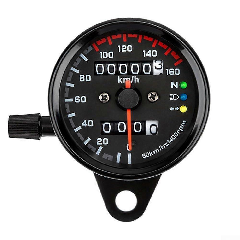 Motorbike Speedometer with LED Display, Durable Construction, Waterproof Design for All Motorcycles and Off-Road Riding