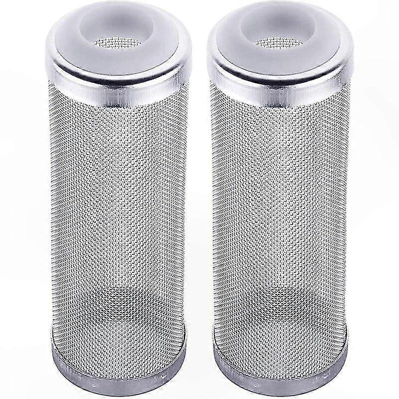 Stainless Steel Aquarium Mesh Guard for Fish and Shrimp Protection, 2 Pack Filter Safety Net to Prevent Inhalation