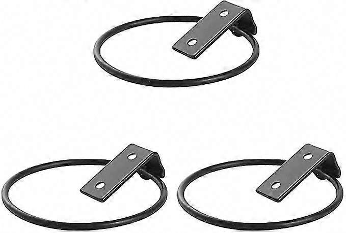 6 Pack Flower Pot Wall Brackets with Screws for Easy Installation