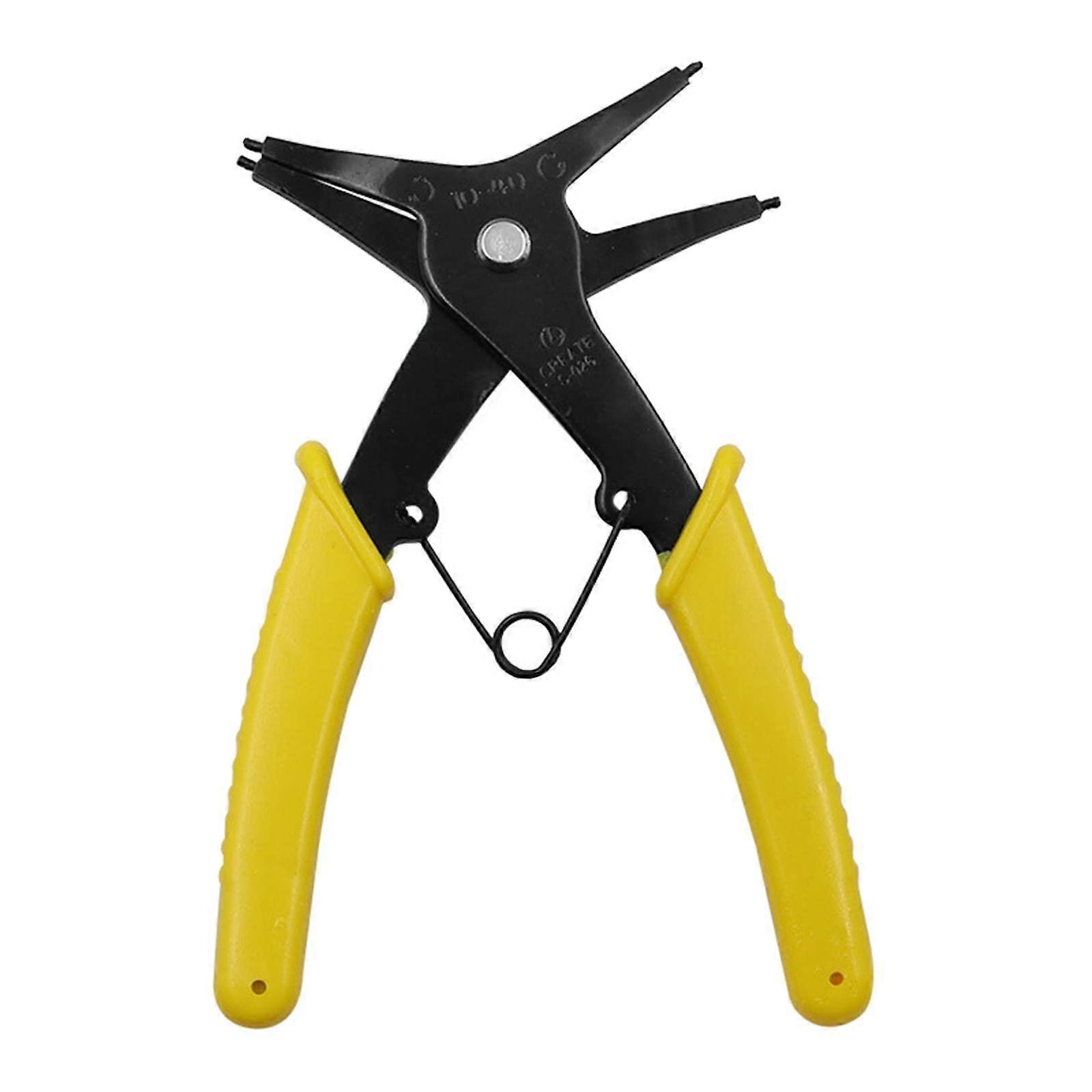 Dual-Purpose Circlip Pliers Internal And External, 2-In-1 Snap Rings Pliers Set, Repair Tools