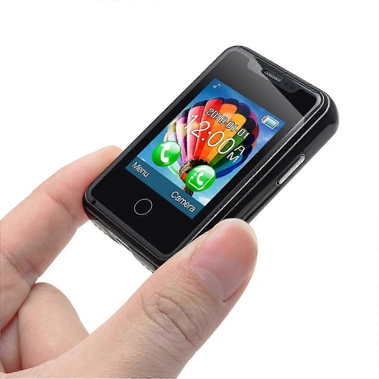 مصغرة سوبر الصغيرة الهاتف المحمول 1.77 بوصة تعمل باللمس 2G GSM شريحة واحدة