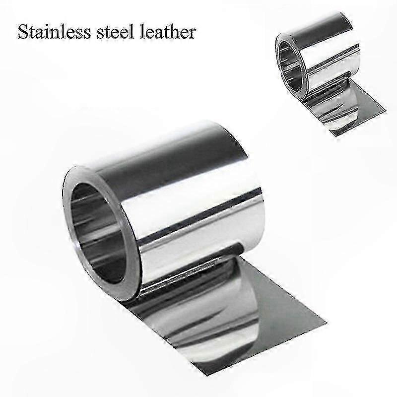Thin Stainless Steel Sheets, 0.01-3mm, Durable Foil Plates for Crafting and Projects