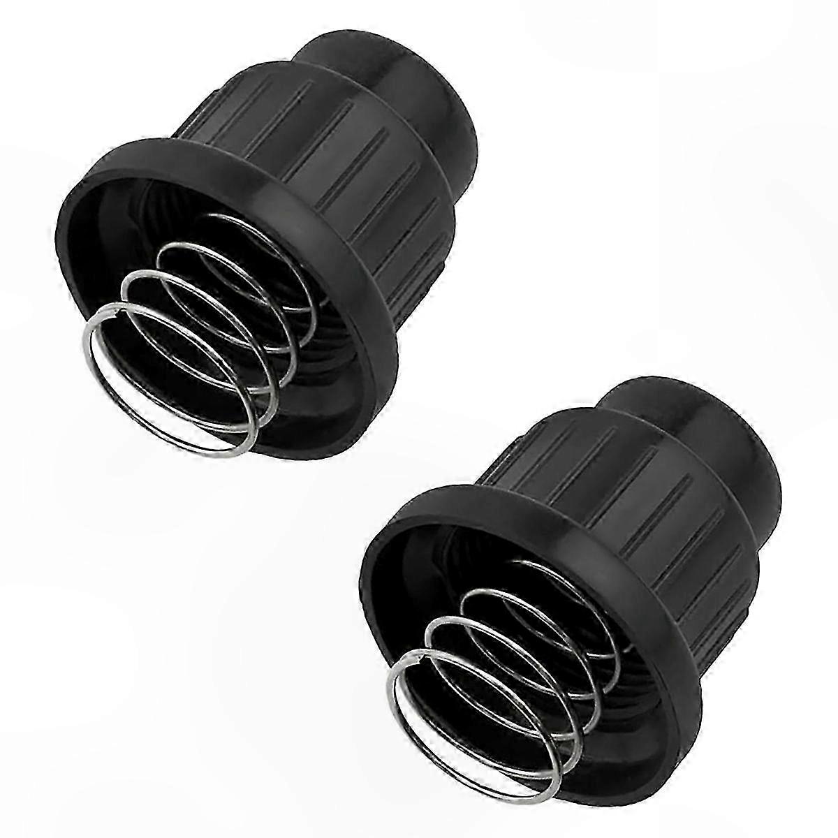 2-Pack AA Button Igniter Switch with Cover and Spring for Grill Replacement Parts