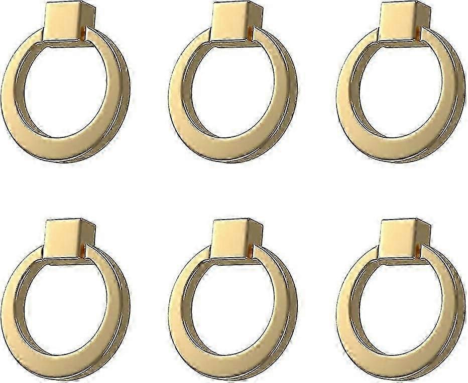 6 Pcs Zinc Alloy Cabinet Door Drawer Knobs Cupboard Closet Door knobs Pull knobs