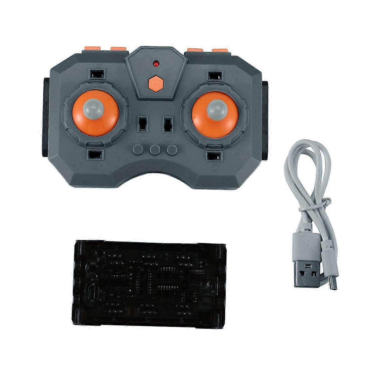 Technical Building Block Parts Electric Rechargeable Speed Remote Control Modification Adjustable Sp