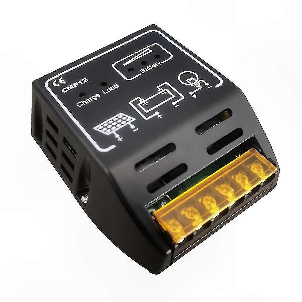 10A Solar Charge Controller with Battery Protection for Auto and Panel Systems