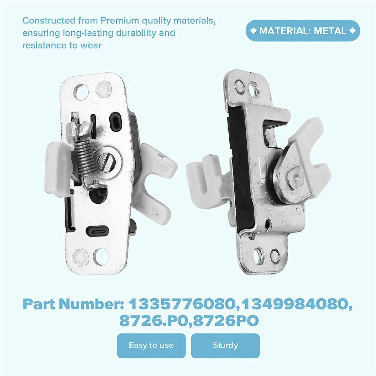 Upper Sliding Door Catch Left Lock Block Latch 1335776080,for 