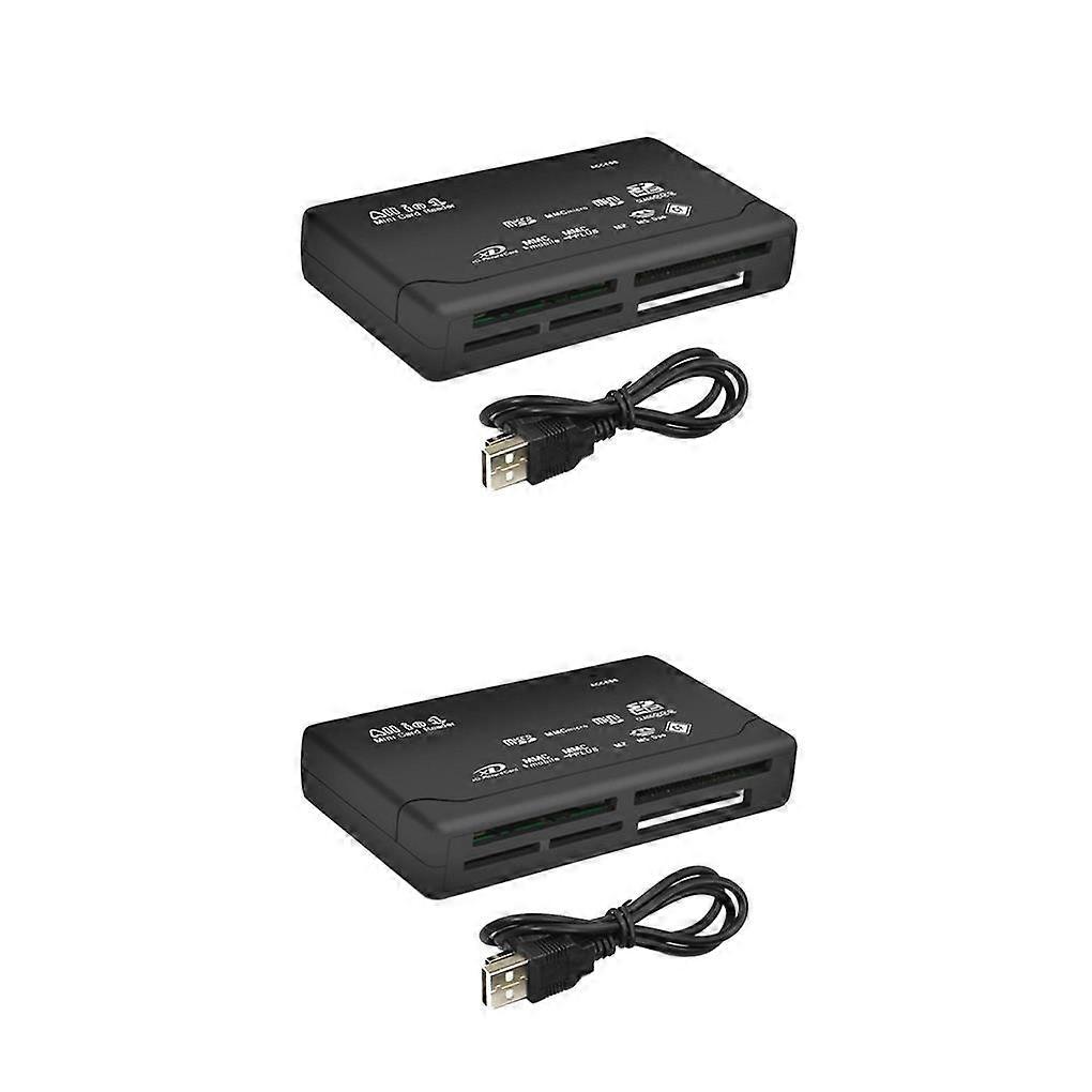 1/2/3/5 Computer Camcorder for TF Card Reader Portable Memory Cards USB Adapter Black