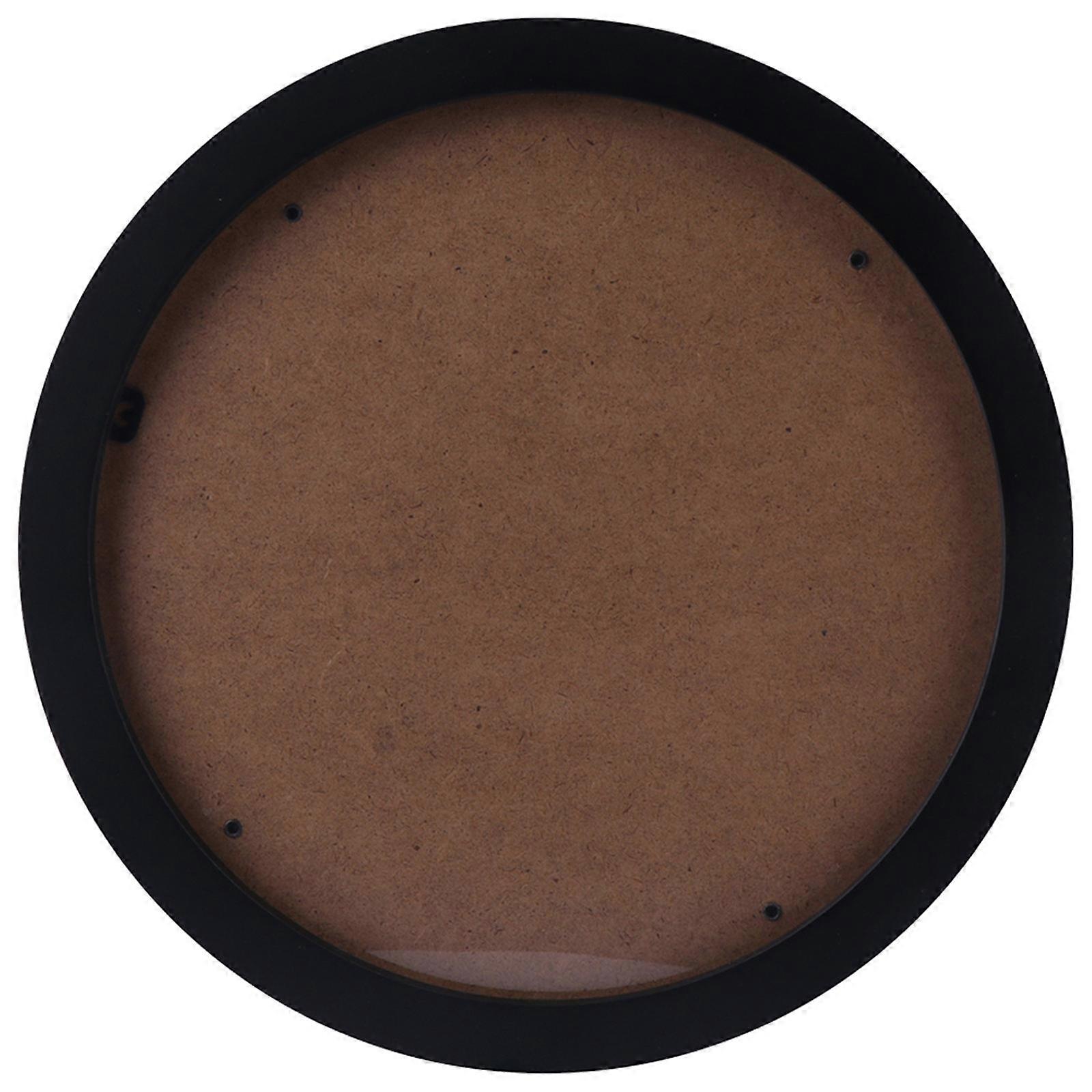 Black Round Picture Frame for Wall Hanging 2Pcs Decorative Photo Display