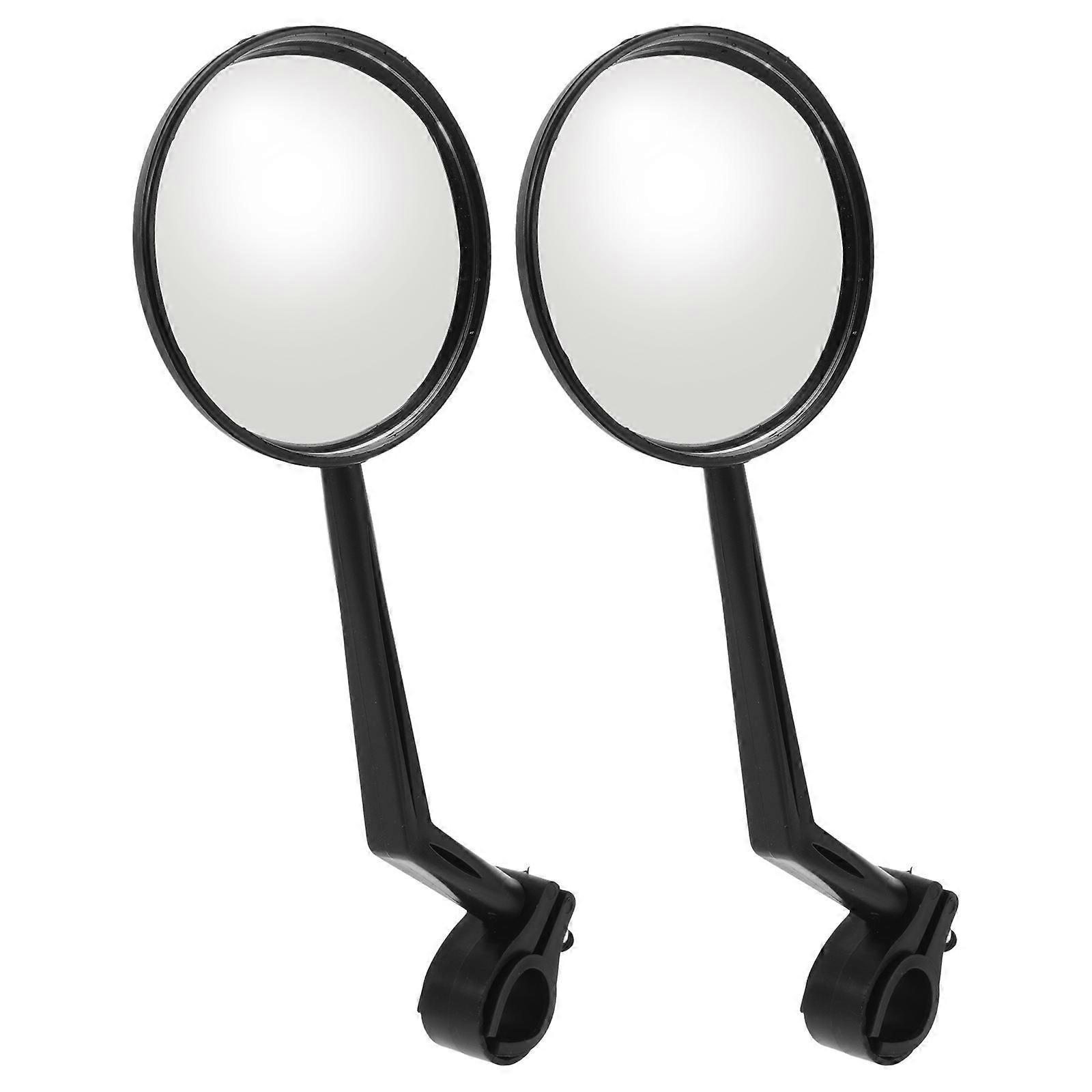 Bicycle Mirrors for Handlebars Featuring Convex Design for Safety 8Pcs