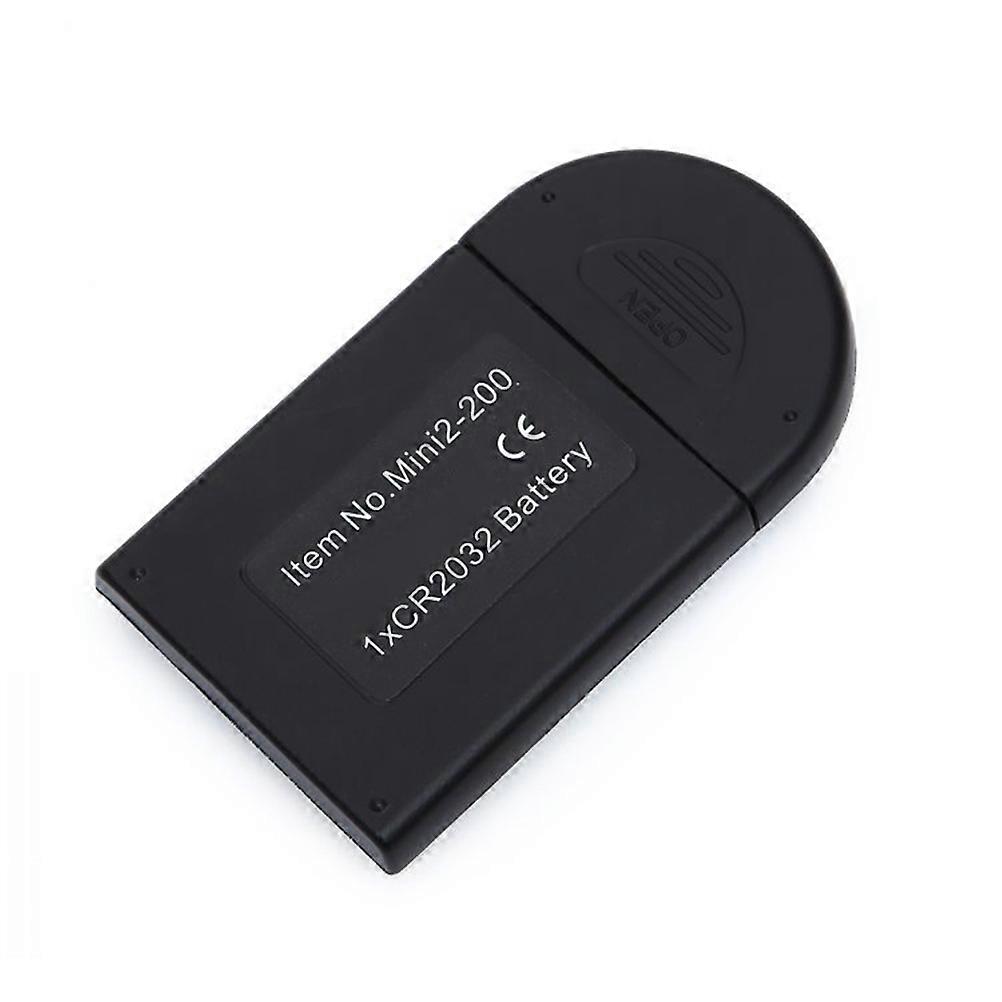 Portable Digital Electronic Scales Lighter Shape Everyday Use Silver Battery Powered Accurate Measurement 1Pcs