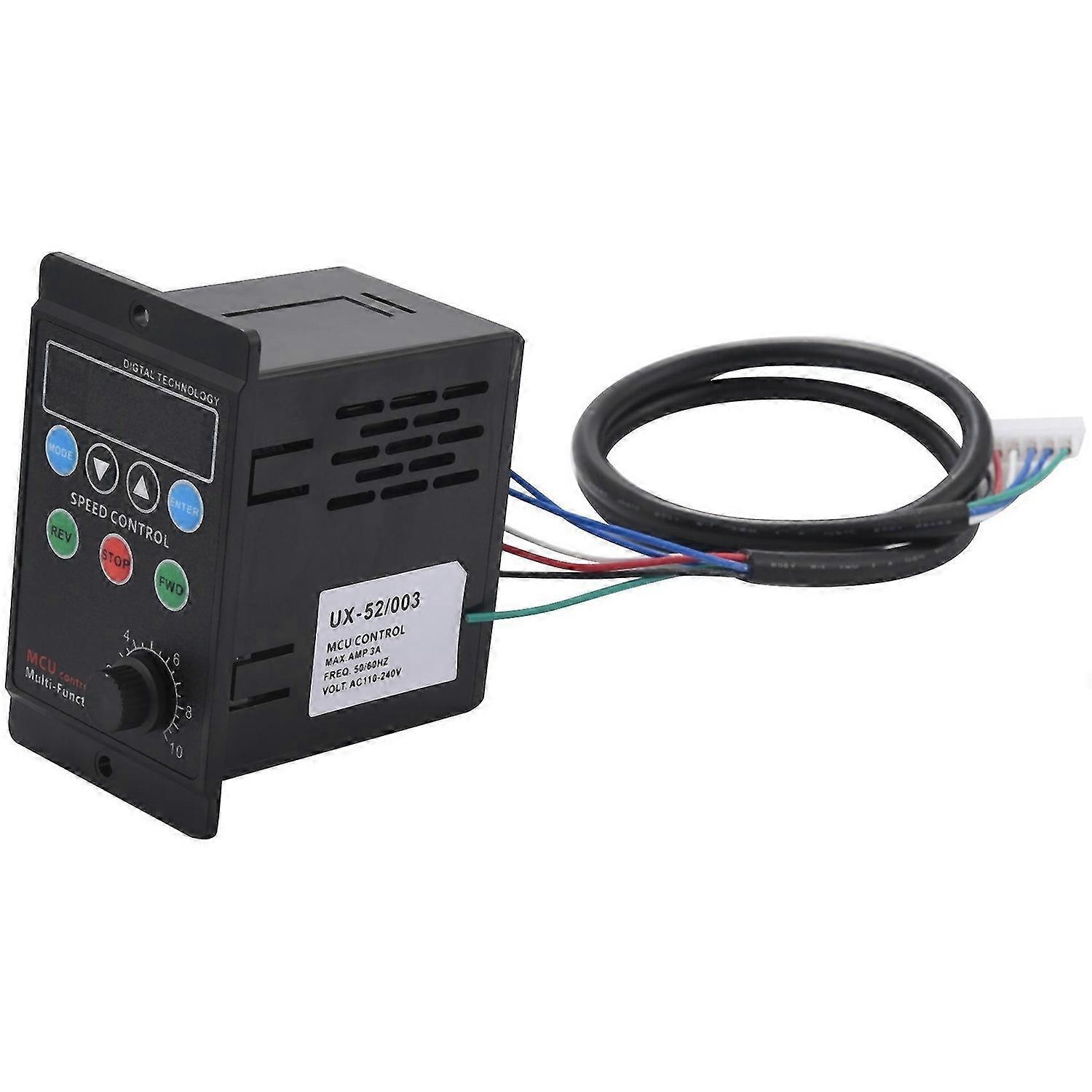 Ux-52 Display Digitale Regolatore di velocità del motore Regolatore del motore Strumenti di avvio graduale 220 V Ac 6W-400 W