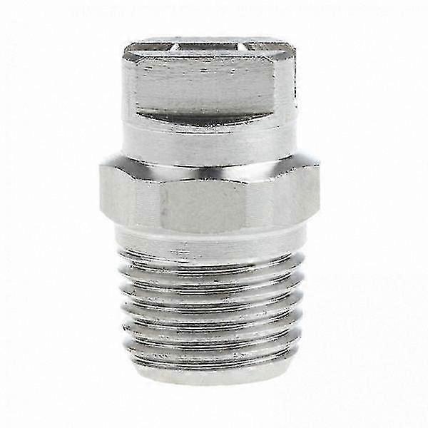 10-Pack 1/8" Flat Spray Nozzle Tips with Easy Install Washers, Fan Pattern for Efficient Watering