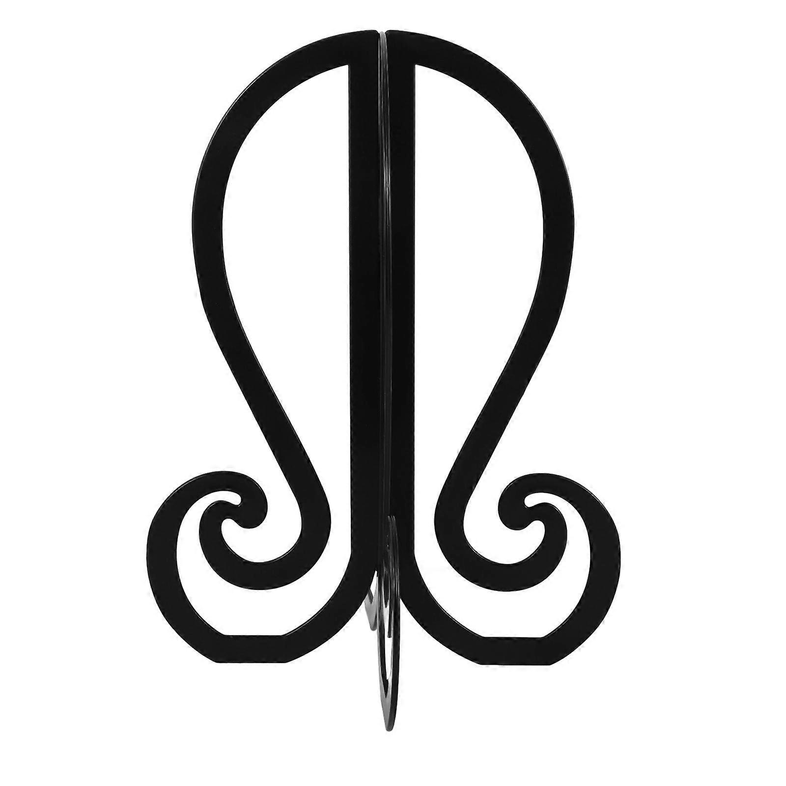 Practical Wig Display Stand Multi-function Wig Storage Rack Plastic Wig Display Stand