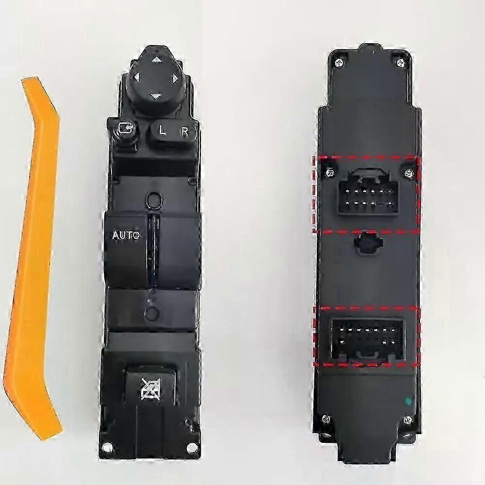 Electric Power Window Control Switch Compatible with Mazda 2 Accessories DF71-66-350A Auto Parts Replacement