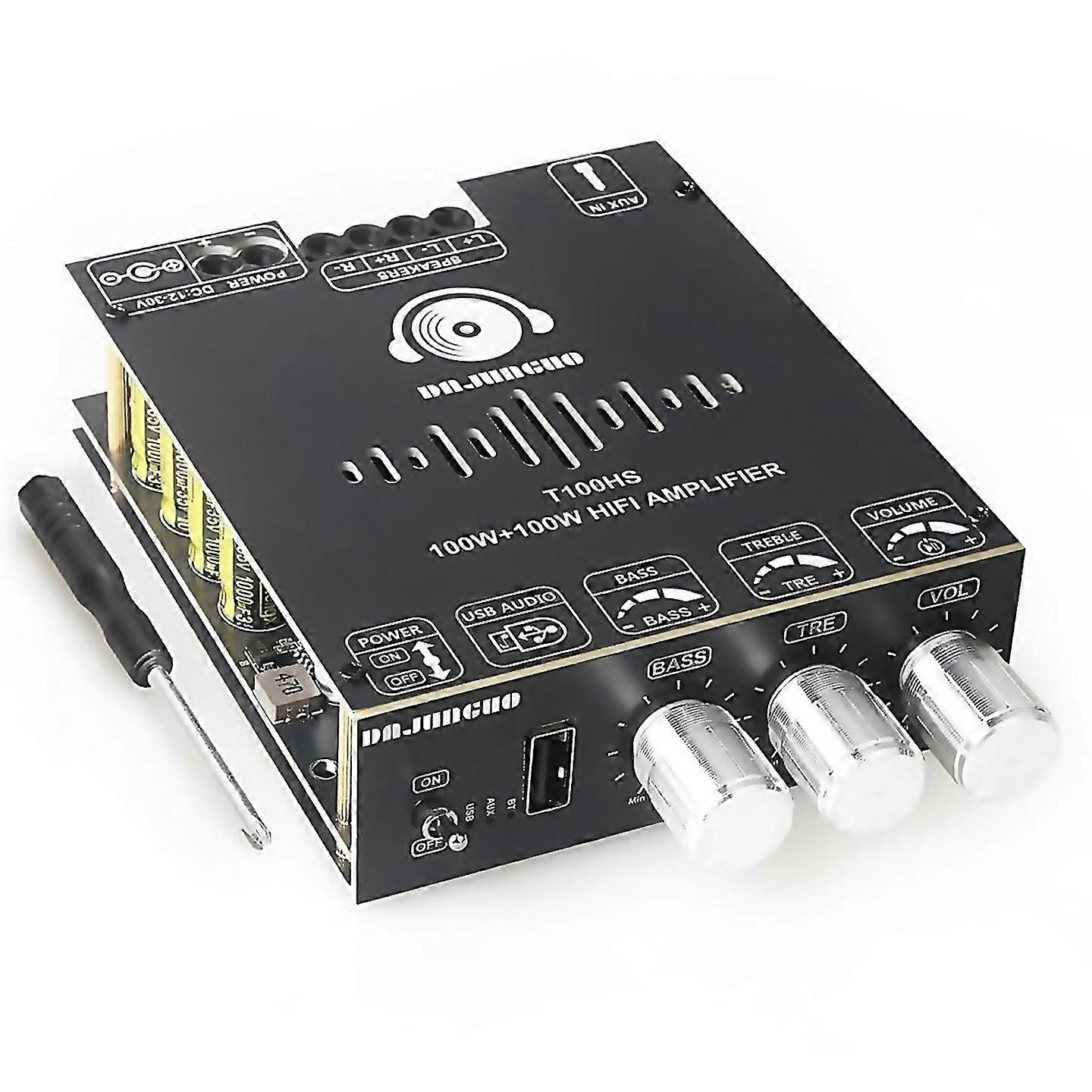 For T100hs Power Amplifier Board Bluetooth52 Tpa3221 Chip 20 Channel