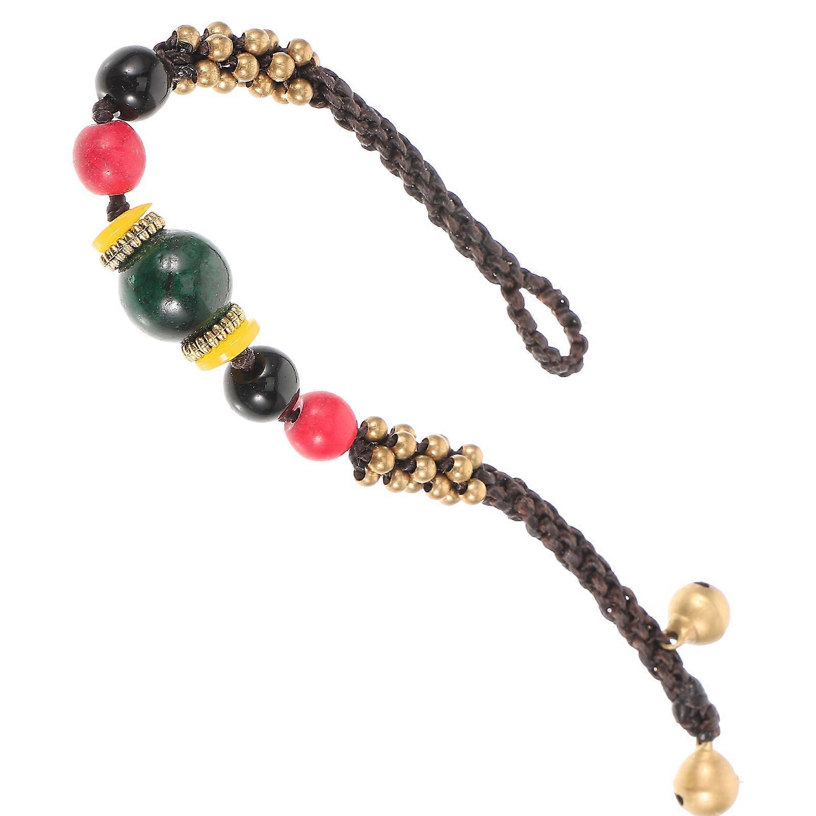 Chinese Style Braided Bracelets for Decoration 1Pcs Hand-Woven Hand Strap