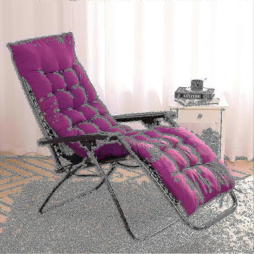 Coussin de chaise longue de jardin (violet)