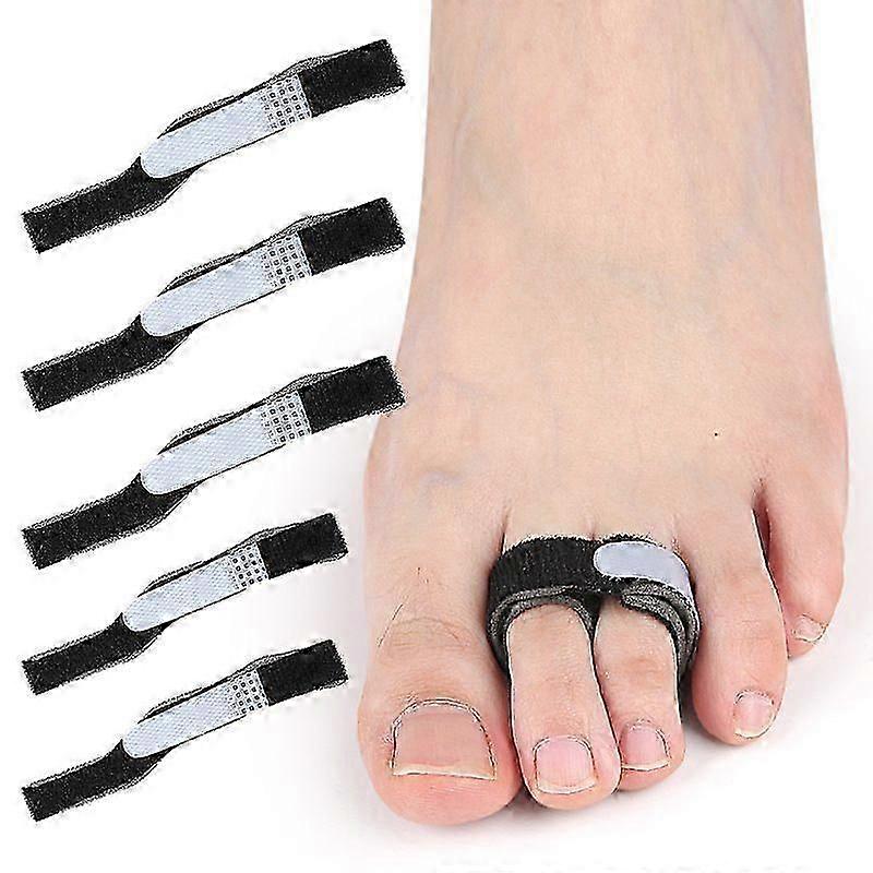 20 pcs Tape Finger Straps with Padded Non-Slip Hook and Loop for Reusable Splinting of Injured Fingers