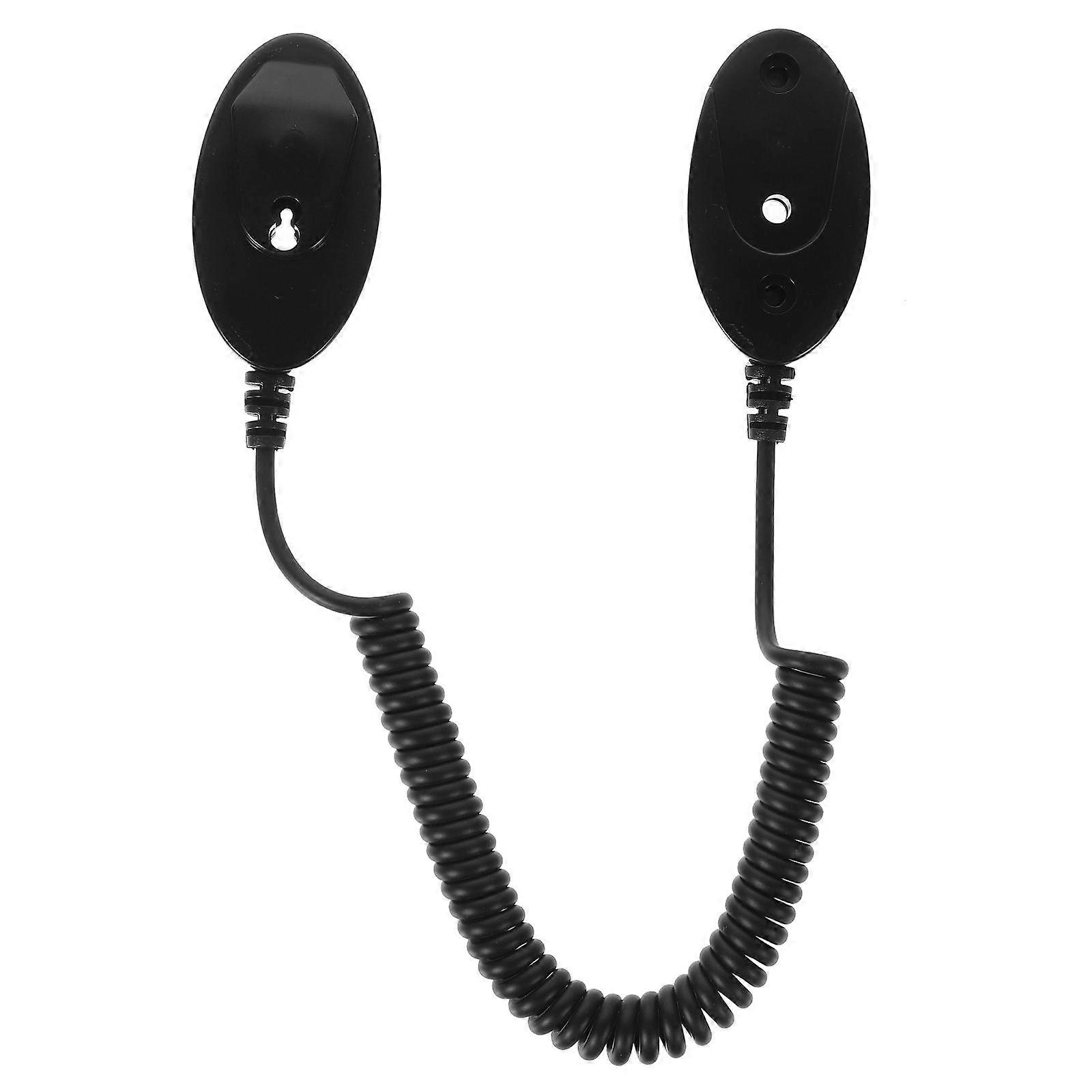 Remote Control Tether With Hook Phone Tablet Retractable Leash Remote Coiled Cable