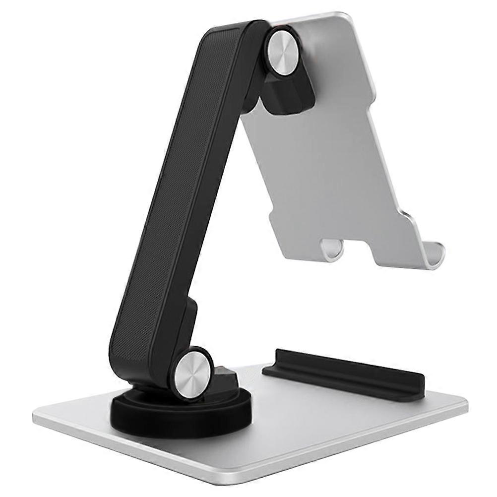 Cell Phone Stand Adjustable Phone Holder for Home 2Pcs Silver