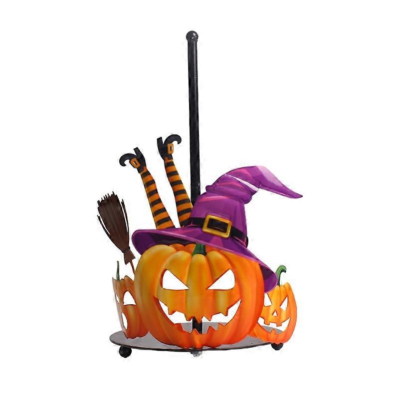 Countertop Paper Towel Holder Kitchen Roll Paper Stand Flowers Christmas Iron Napkin Stand Vertical Tissue Holder