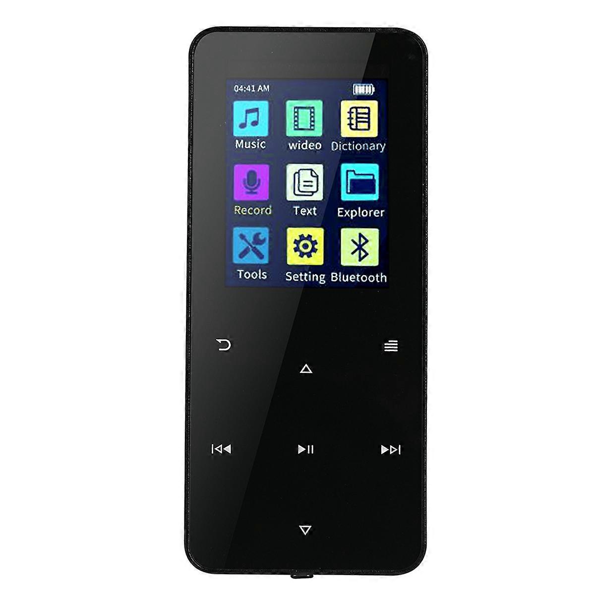 64G Portable Bluetooth Support MP4/MP3 Lossless Music Player Media Recorder 