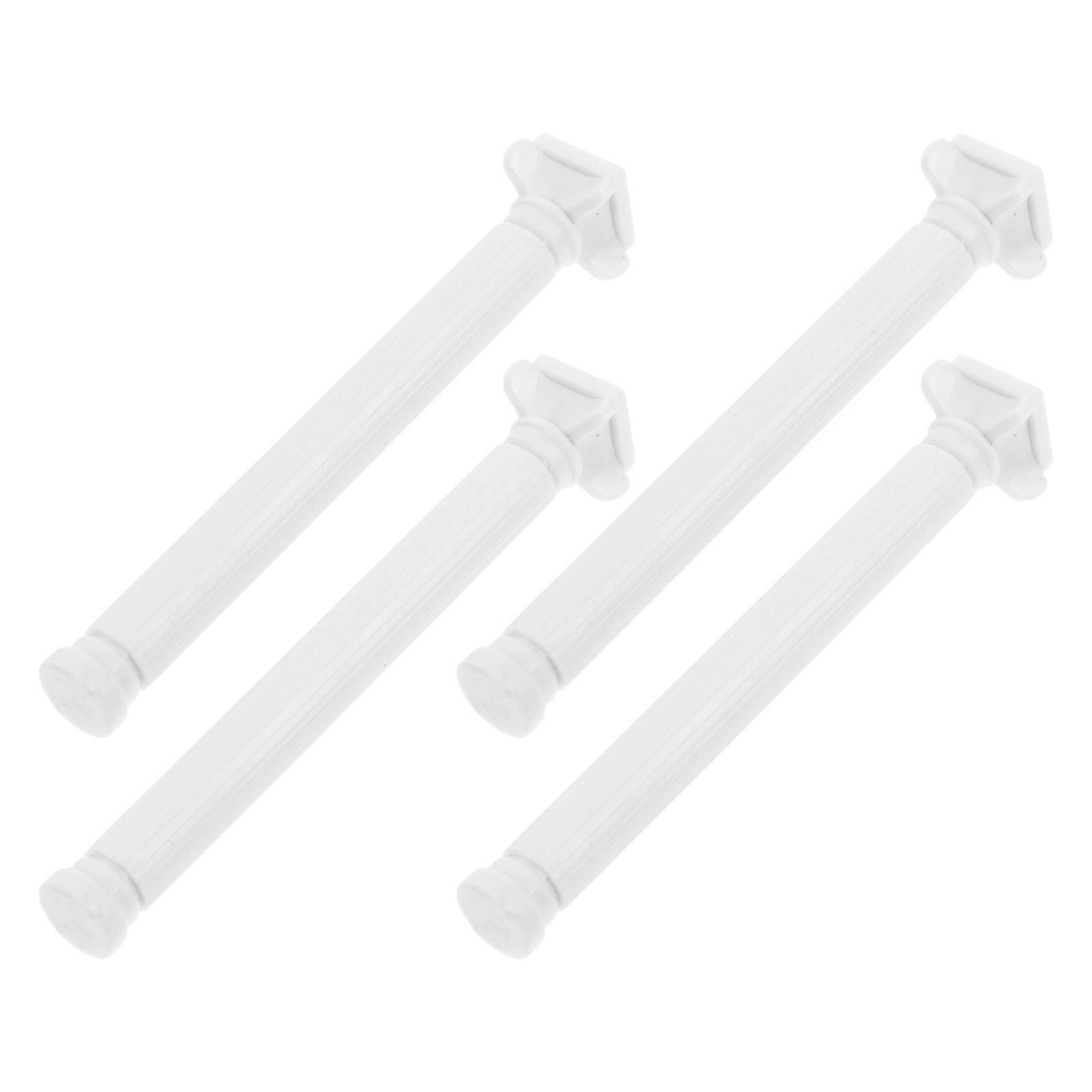 ABS Roman Column Statue for Architectural Dioramas 20Pcs Mini Pillars