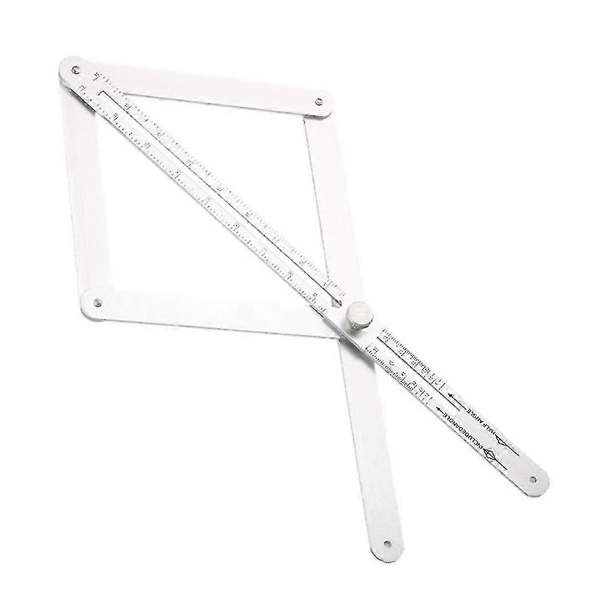 Multifunctional Woodworking Tool for Diagonal Thickening Square, Trim & Decorate, Carpentry Aid