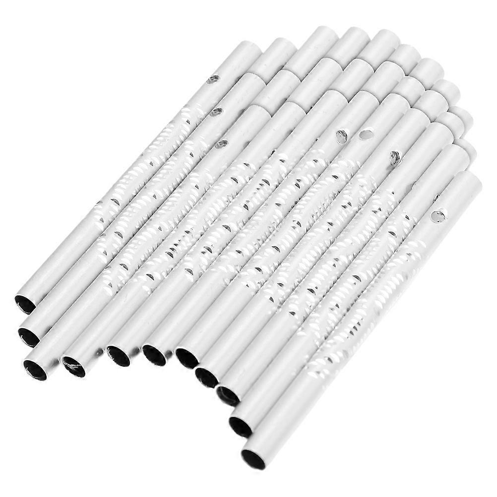 Sturdy Metal Wind Chime Tubes 60 Pcs Ideal For Craft Enthusiasts Creating Beautiful Sounds In Gardens Yards