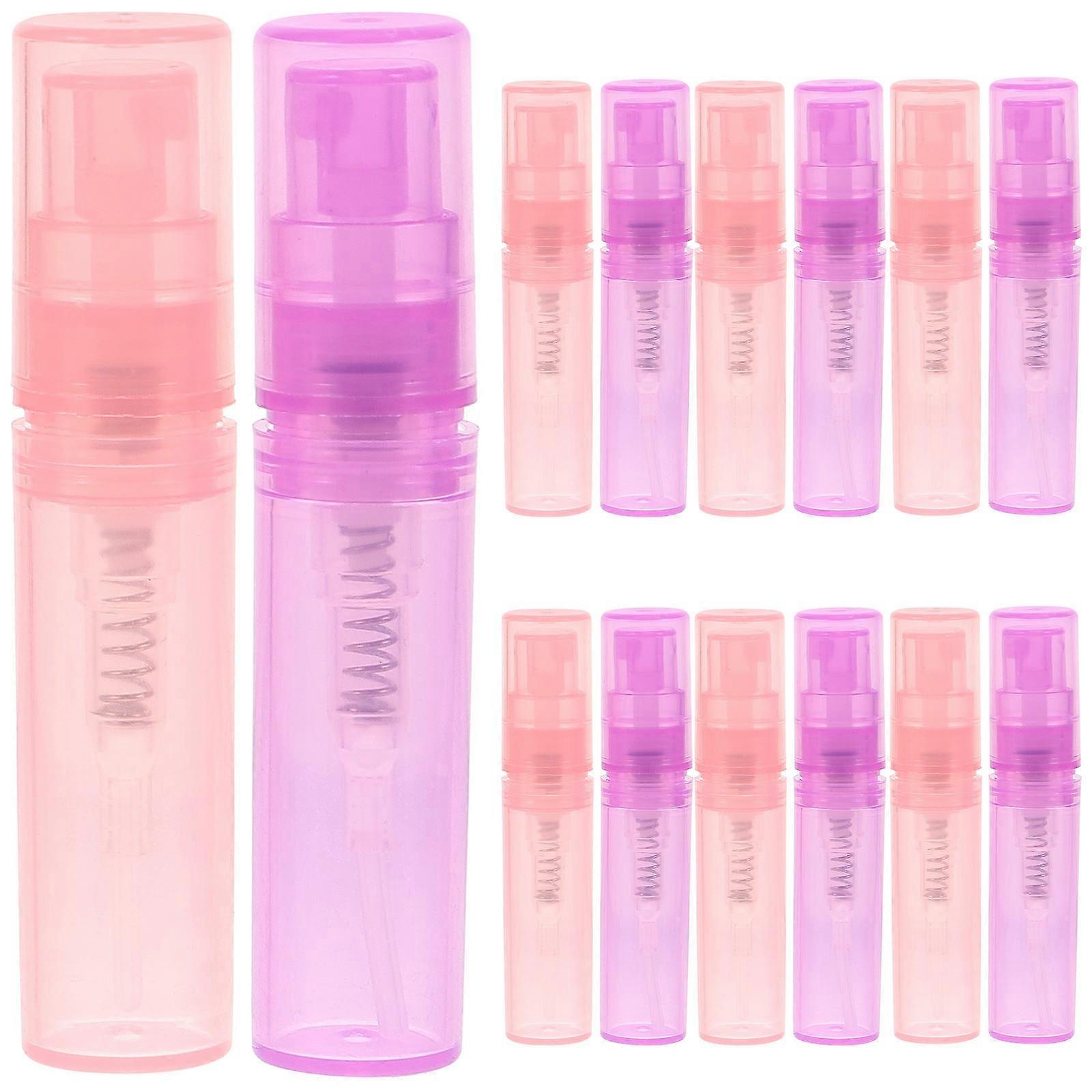 Travel-Friendly 45Pcs Refillable Tube Spray Bottles Makeup Bottles Home Use Assorted Color 2ml