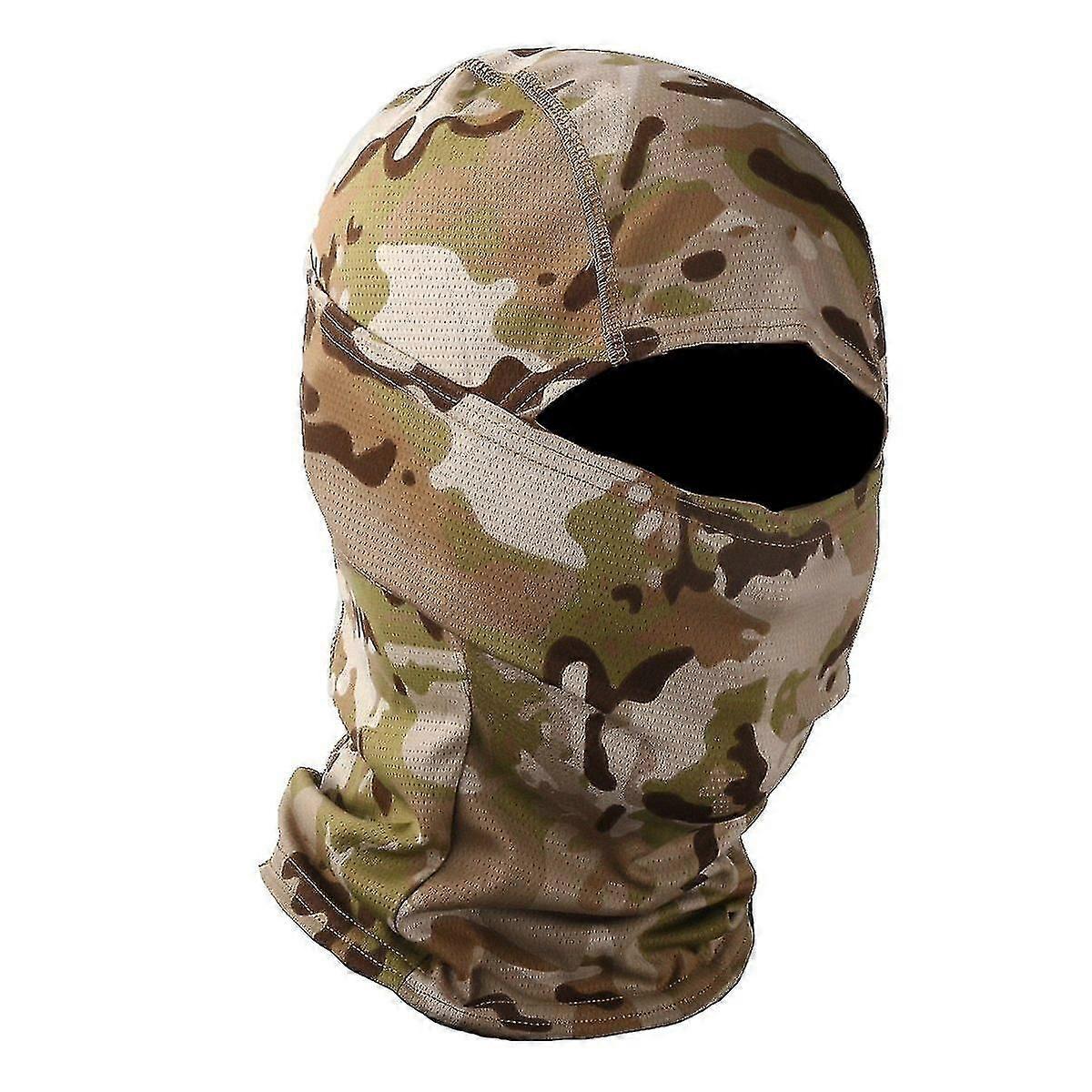 Camuflagem ao ar livre Caçando capô de proteção balaclava capa face