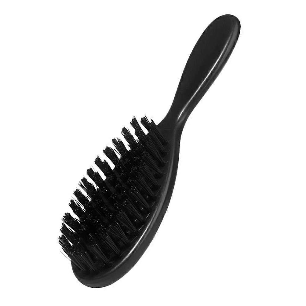 Multi-Function Beard Brush Oil Head Brush for Hair Styling 3Pcs Black