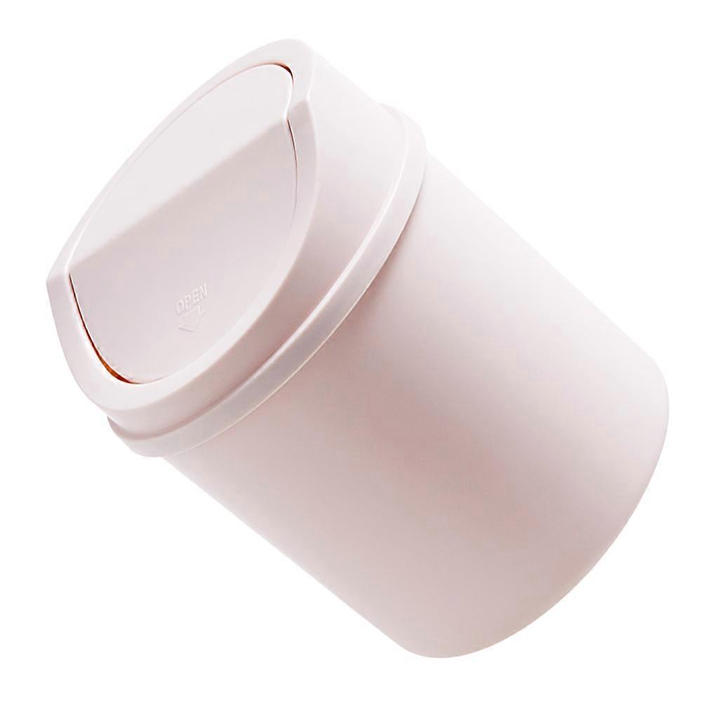 Desktop Trash Cans Office Mini Trash Containers with Cover 2Pcs for Storage Use