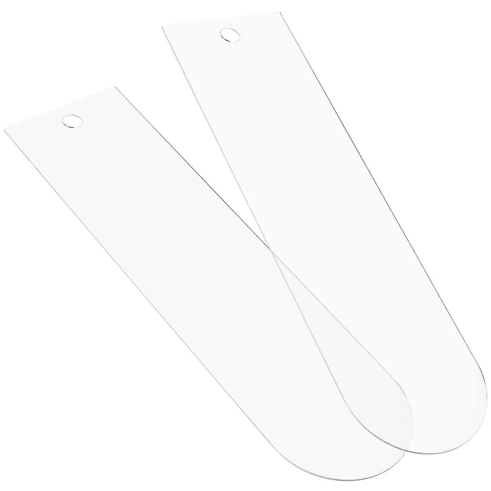 Transparent Sock Hanger 4 Pcs Acrylic Panel Designed For Closet Organizing Multi-functional Use Long Size