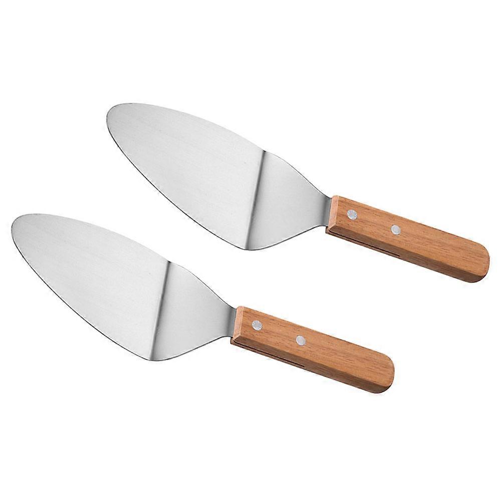 Kitchen Metal Baking for Pizza Serving with Handle 6Pcs