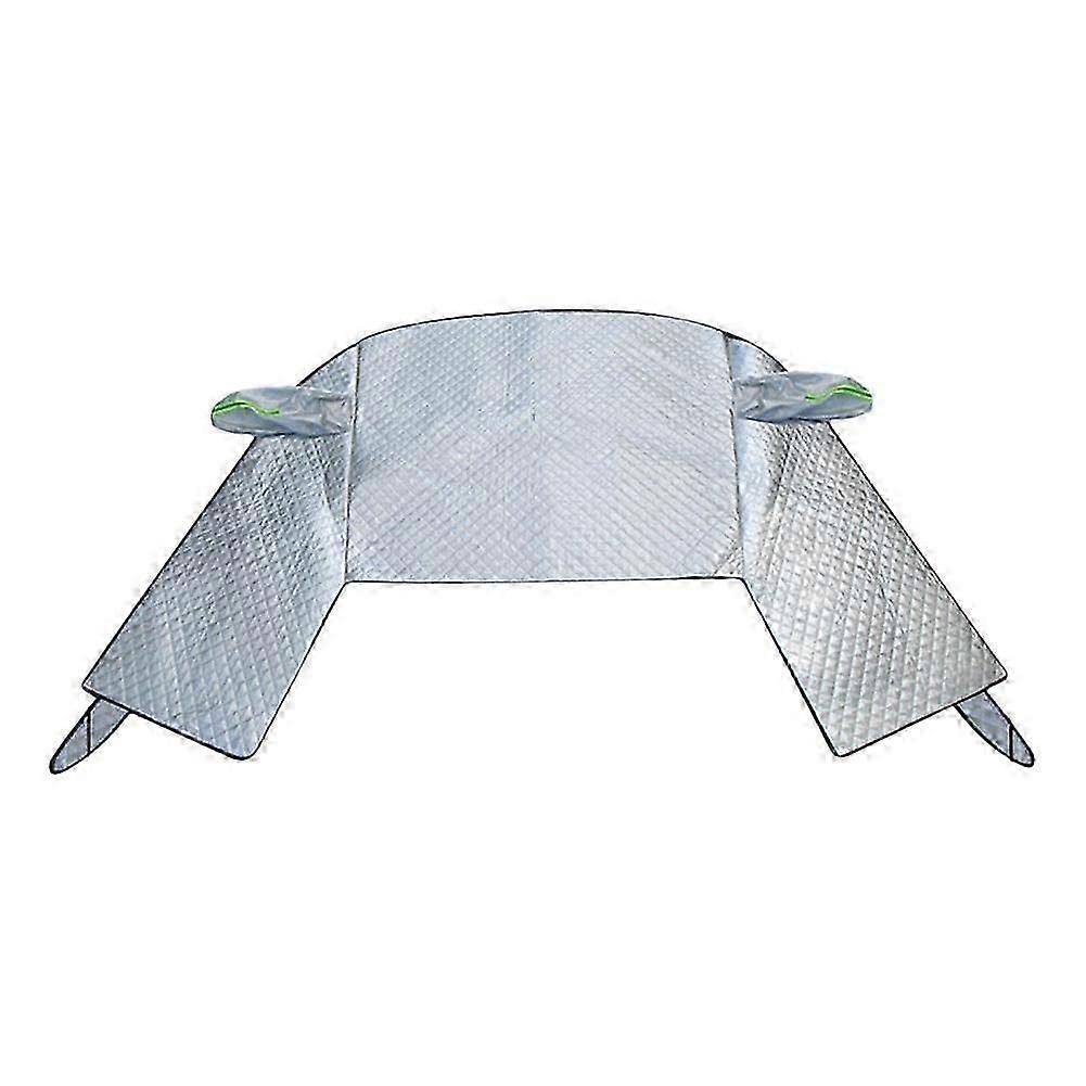 Car Side Front Window Screen Foldable Sunshade Visor Cover Heat Insulation